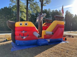 IMG 3481 1709327427 Pirate Ship Toddler Slide (Wet)